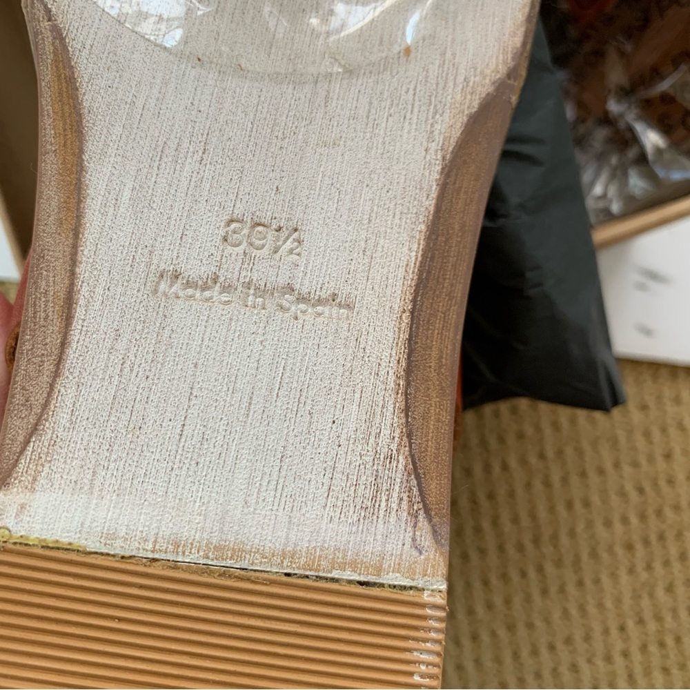 Free People Vale Boot Sandals Mahogany 39.5 NWT - Picture 8 of 16